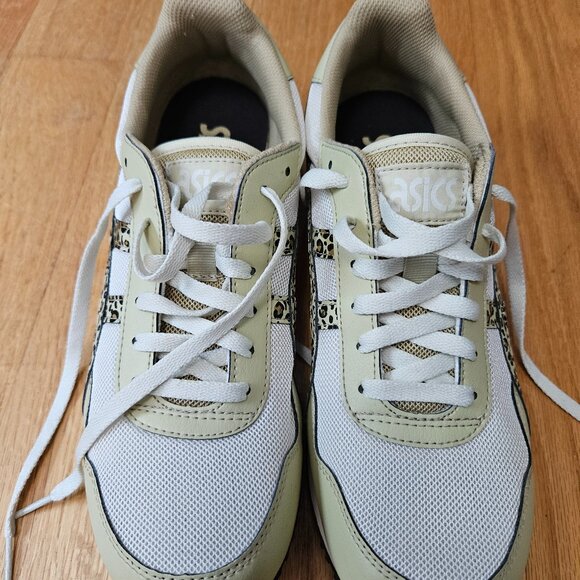 Asics Leopard Detail Sneakers - Size 10 - Picture 1 of 9